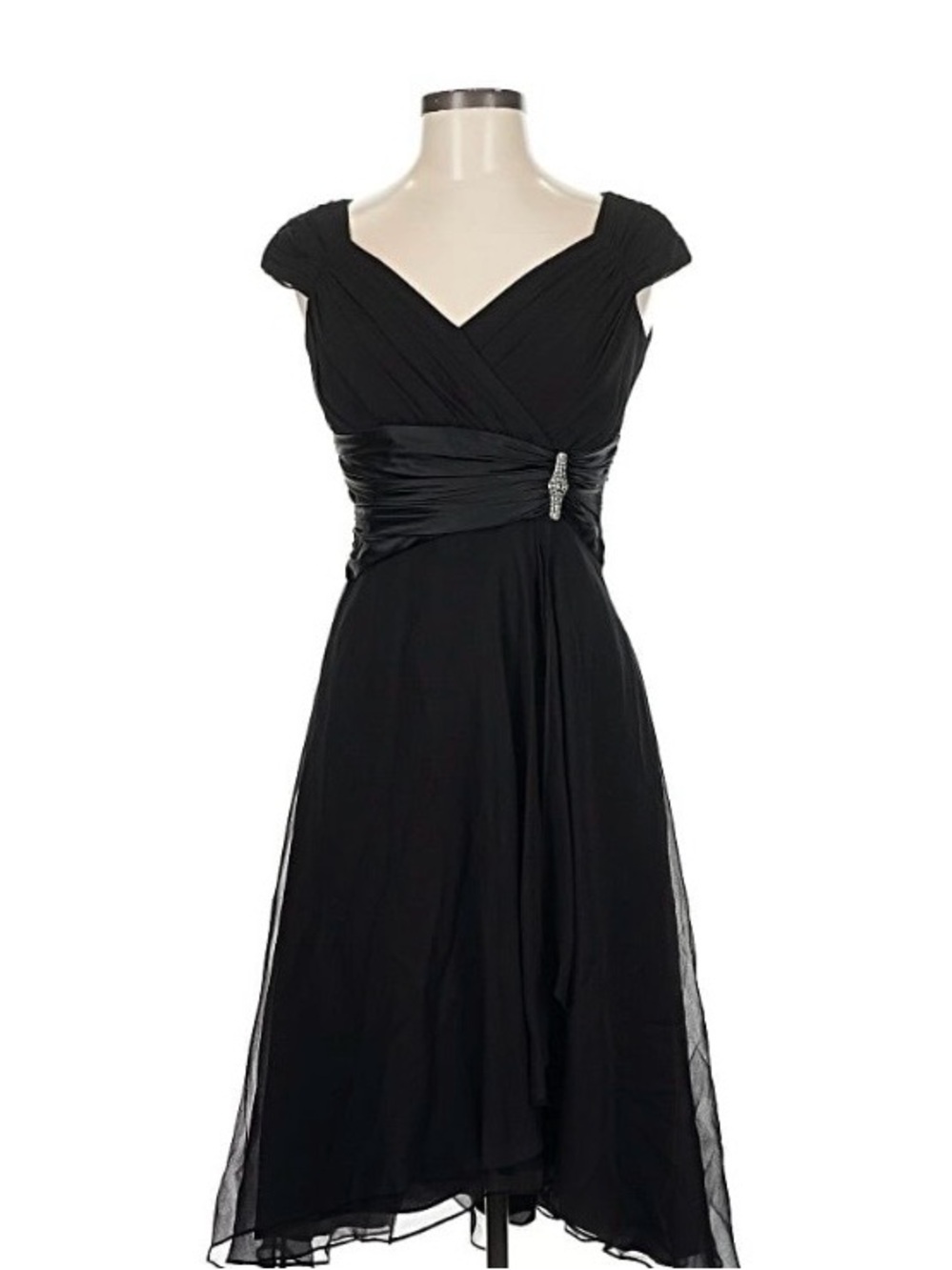 Maggy London Crepe Silk Dress - Picture 2 of 7